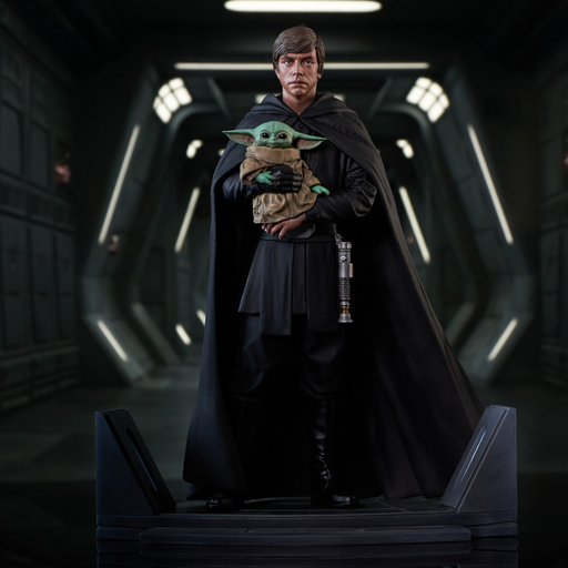 [GEG 222120] Gentle Giant : Luke Skywalker & Grogu │ Premier Collection