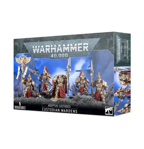 [GAW 01-11] W40K - ADEPTUS CUSTODES CUSTODIAN GUARD SQUAD