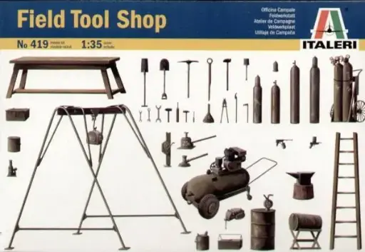 [ITA 419] Italeri : Field tool shop