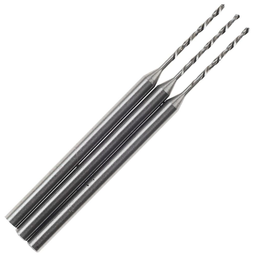 [PRN 28852] Proxxon : Set de forets hélicoïdaux (3pcs) │ Taille : 0.8mm