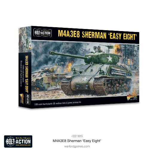 [WLG 402013015] Bolt Action : US Medium Tank M4A3E8 Sherman Easy Eight │ Mid - Late