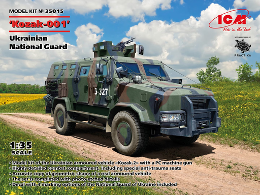 [ICM 35015] ICM : 'Kozak-001' Ukrainian National Guard