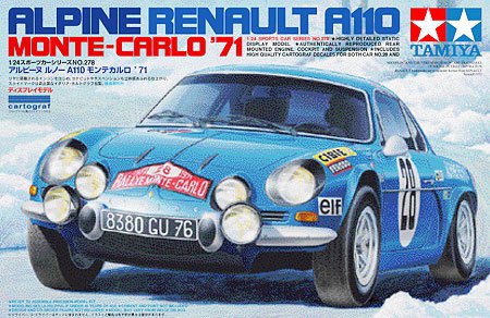 [TYA 24278] Tamiya : Alpine Renault A110 │ Monte Carlo '71