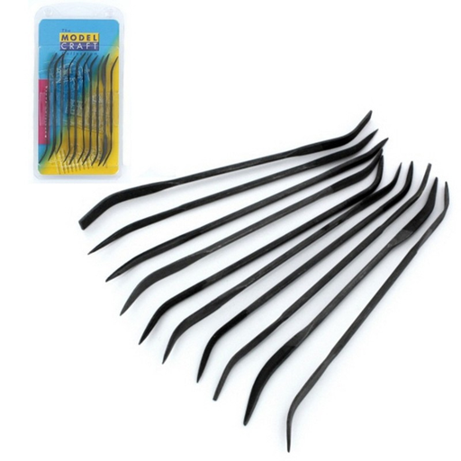 [MOCR PFL6003] Modelcraft : Set de 10 Riffloires Courbes