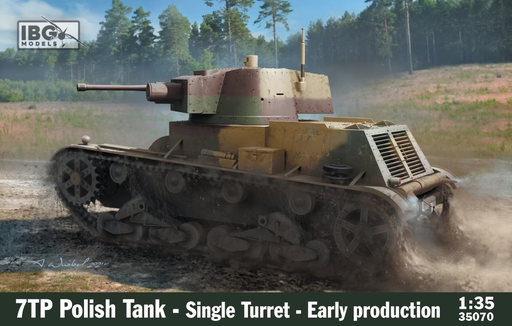 [IBG 35070] IBG : 7TP Polish Tank - Single Turret Early Production