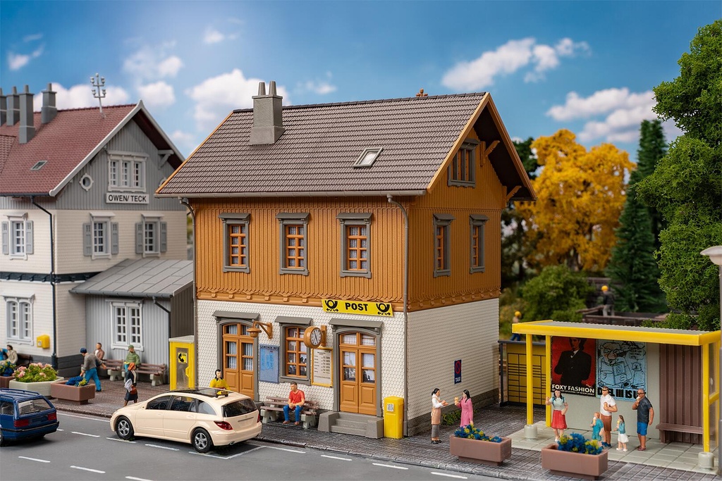 Faller 282787 Postamt in Gebäude Behörden & Post für