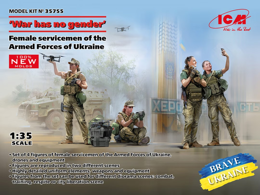 [ICM 35755] ICM : War has no gender Female servicemen of the Armed Forces of Ukraine