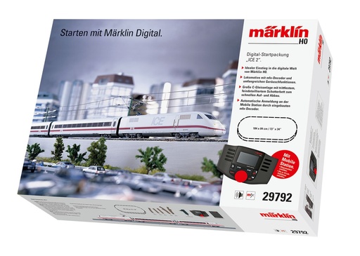 [MKN 29792] Marklin : Boite départ Digital ICE2 avec Mobile Station