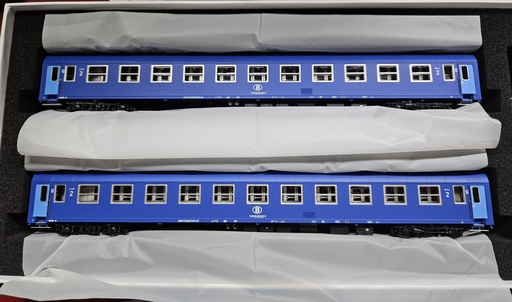 [LSM 42085] Lsmodels : Voitures I5 Bc Bleu portes bleu clair SNCB -NMBS