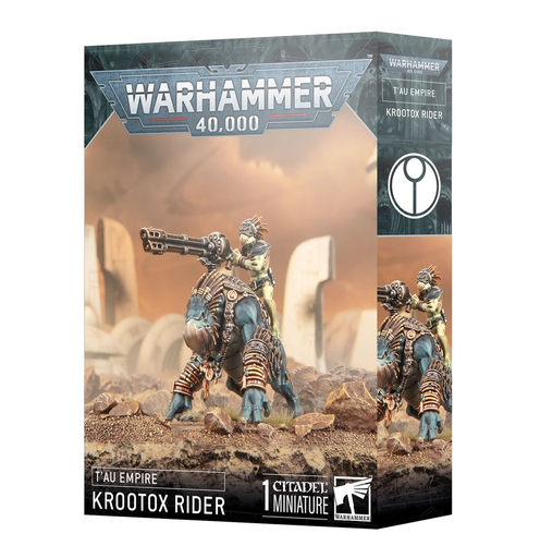 [GAW 56-54] T'Au Empire : Krootox Rider │ Warhammer 40.000