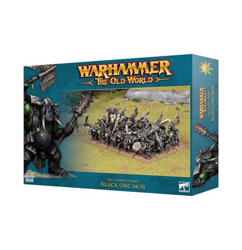 [GAW 09-13] Orc & Goblin Tribes : Black Mob Orc │ Warhammer The Old World