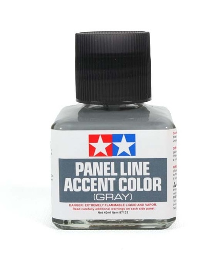 [TYA 87133] Tamiya : Panel Line - Gray │ Accent Color