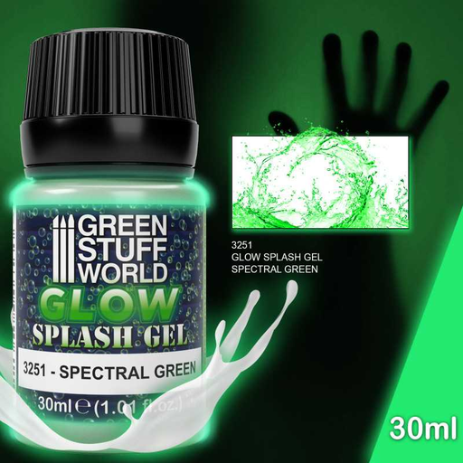 [GSW 3251] Green Stuff : Splash Gel Glow - Vert spectral (30ml)