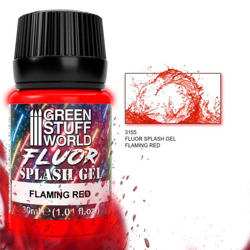 [GSW 3155] Green Stuff : Splash Gel - Rouge flamboyant (30ml)