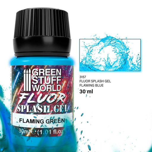 [GSW 3157] Green Stuff : Splash Gel - Bleu flamboyant (30ml)