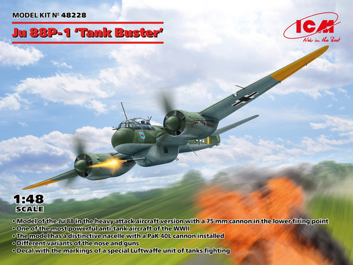 [ICM 48228] ICM : Ju 88P-1 'Tank Buster'
