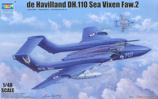 [TRM 05808] Trumpeter : de Havilland DH.110 Sea Vixen Faw.2
