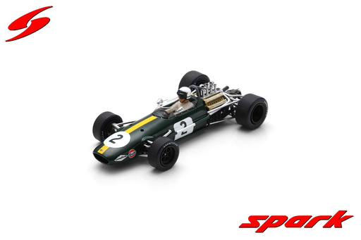 [SPK S8310] Spark model : Brabham BT26 No.2 Monaco GP 1968
Jack Brabham