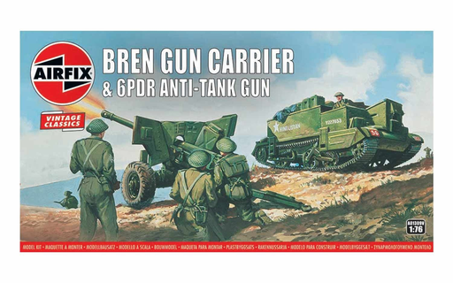 [AIR A1309V] Airfix : Bren Gun carrier & 6pdr anti Tank Gun