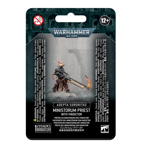[GAW 52-51] Adepta Sororitas : Ministorum Priest with Vindictor │ Warhammer 40.000