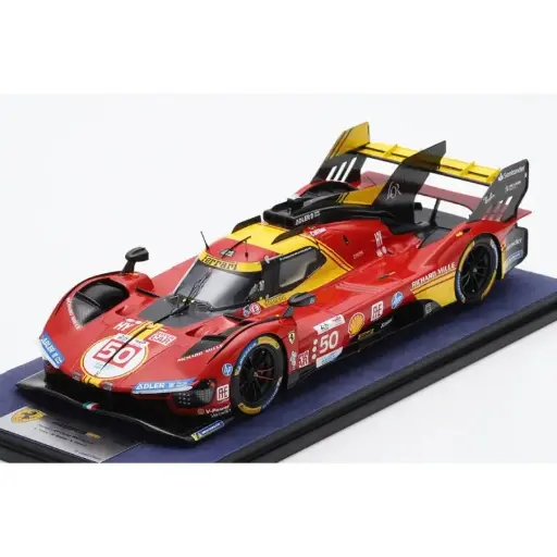 [LOO LS18LM048] Looksmart 1/18 : Ferrari 499P No.50 Ferrari AF Corse Le Mans 24H 2024 Winner Fuoco/Molina/Nielsen  ( Précommande)   