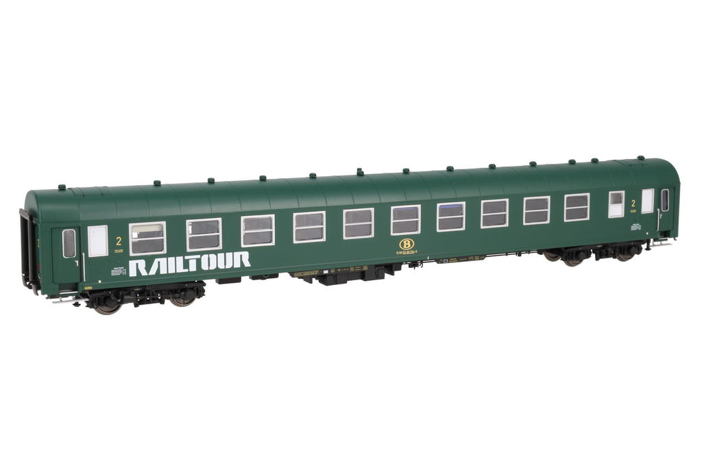 Voiture I5 Bc10, époque IV, SNCB, Verte - LSMODELS 42 073