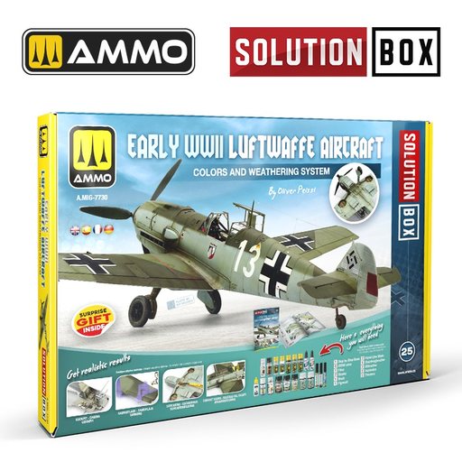 [MIG 7730] Mig : Early WWII Luftawaffe aircraft / Colors & Weathering System 