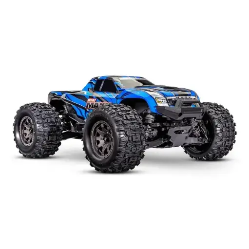 [TAX 107154-1-BLUE] Traxxas : Mini Maxx BL-2s (Bleu) [TRX107154-1-BLUE]