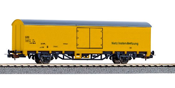 PIKO wagon bâché court blanc LOGSERV DB 54393 (n°1ter