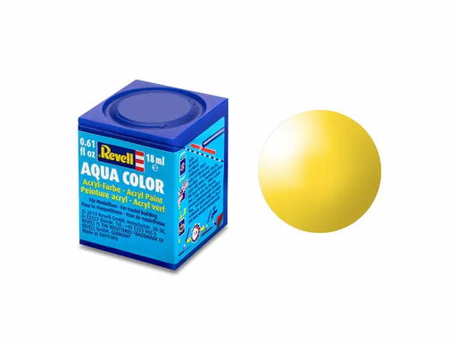 [REV 36112] Revell : 012 - Jaune Brillant - Ral 1018 (18ml) │ Aqua Color