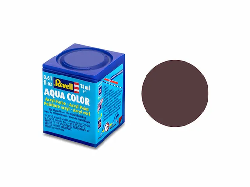 [REV 36184] Revell : 084 - Marron Mat - Ral 8027 (18ml) │ Aqua Color