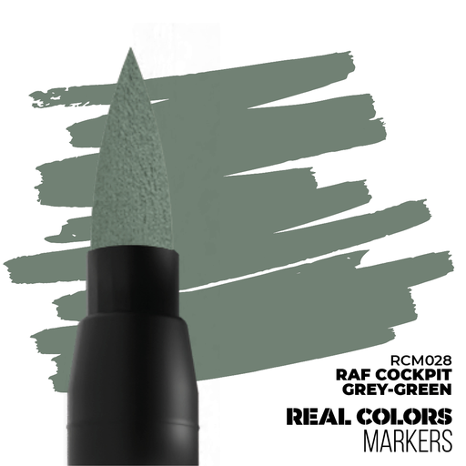 [AK RCM028]  Ak : RCM028 - RAF Cockpit Grey-Green │ Real Colors Markers 