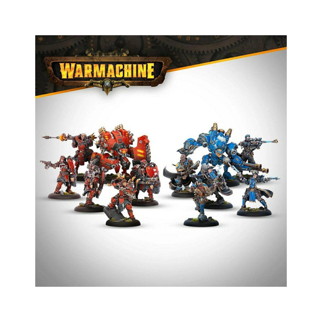 Warmachine : Khador VS Cygnar • Two Plater Starter Set | Hobby2000 ...