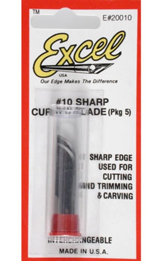 [EXC 20010] Excel 20010 Curved Edge Blades (5)