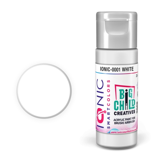 [MIG IO-0001] Ammo Mig : 01 - White (20ml) │ Ionic Smart Color
