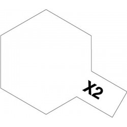 [TYA 81002] Tamiya : X2 - Blanc Brillant (10ml) │ Acrylique Color