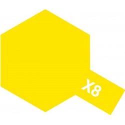 [TYA 81008] Tamiya : X8 - Citron Brillant (23ml) │ Acrylique Color
