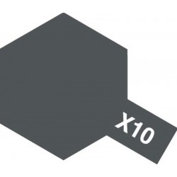 [TYA 81010] Tamiya : X10 - Acier Brillant (10ml) │ Acrylique Color