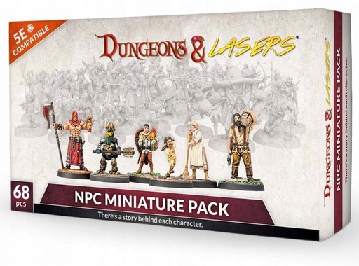 [ARS DNL0043] Dungeons & Lasers : NPC Miniature Pack