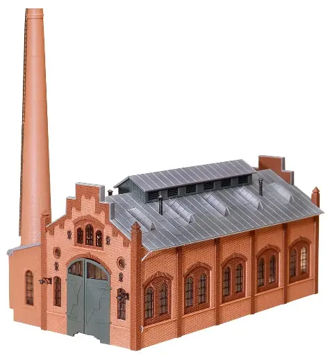 [FAL 120159] Faller : Hangar à locomotives/Garage à locomotives