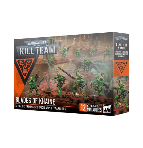 [GAW 103-41] Kill Team : Blades of Khaine - Aeldari Striking Scorpion Aspect Warriors │ Warhammer 40,000