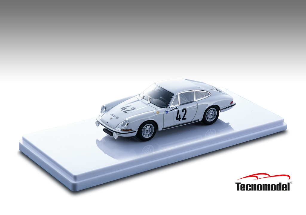 Porsche 911 T n°43 24h Le Mans 1968 1/18 Tecnomodel TM18-159A