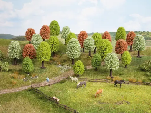 [NOC 26906] Noch : Arbres printaniers, 10 pcs.