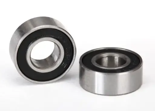 [TAX 5180A] Traxxas : Ball bearings, black rubber sealed (6x13x5mm) (2pcs) [TRX5180A]