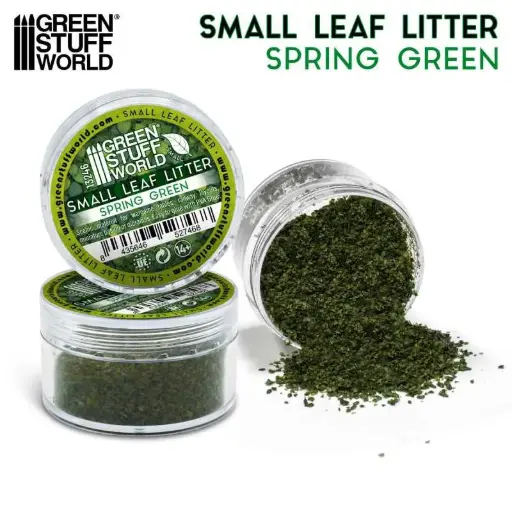 [GSW 13246] Green Stuff : Feuilles Naturelles Petites │ Vert Printemps 