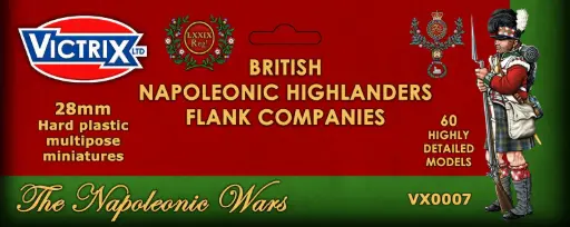 [VTX VX0007] Victrix : British Napoleonic Highlander Flank Companies │ The Napoleonic Wars