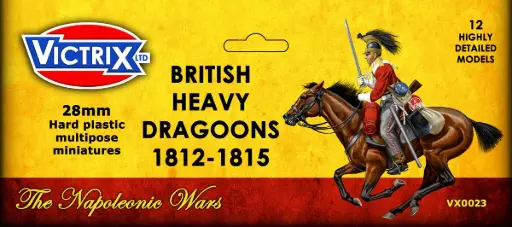 [VTX VX0023] Victrix : British Napoleonic Dragoons 1812-1815 │ The Napoleonic Wars