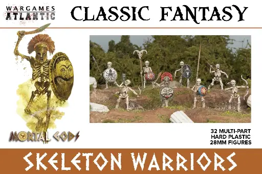 [WAA CF001] Wargames Atlantic : Skeleton Infantry │ Classic Fantasy