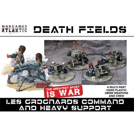 [WAA DF004] Wargames Atlantic : Les Grognards Command and Heavy Support │ Death Fields