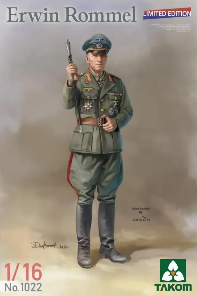 Takom : Erwin Rommel - Limited Edition | Hobby2000 Modélisme
